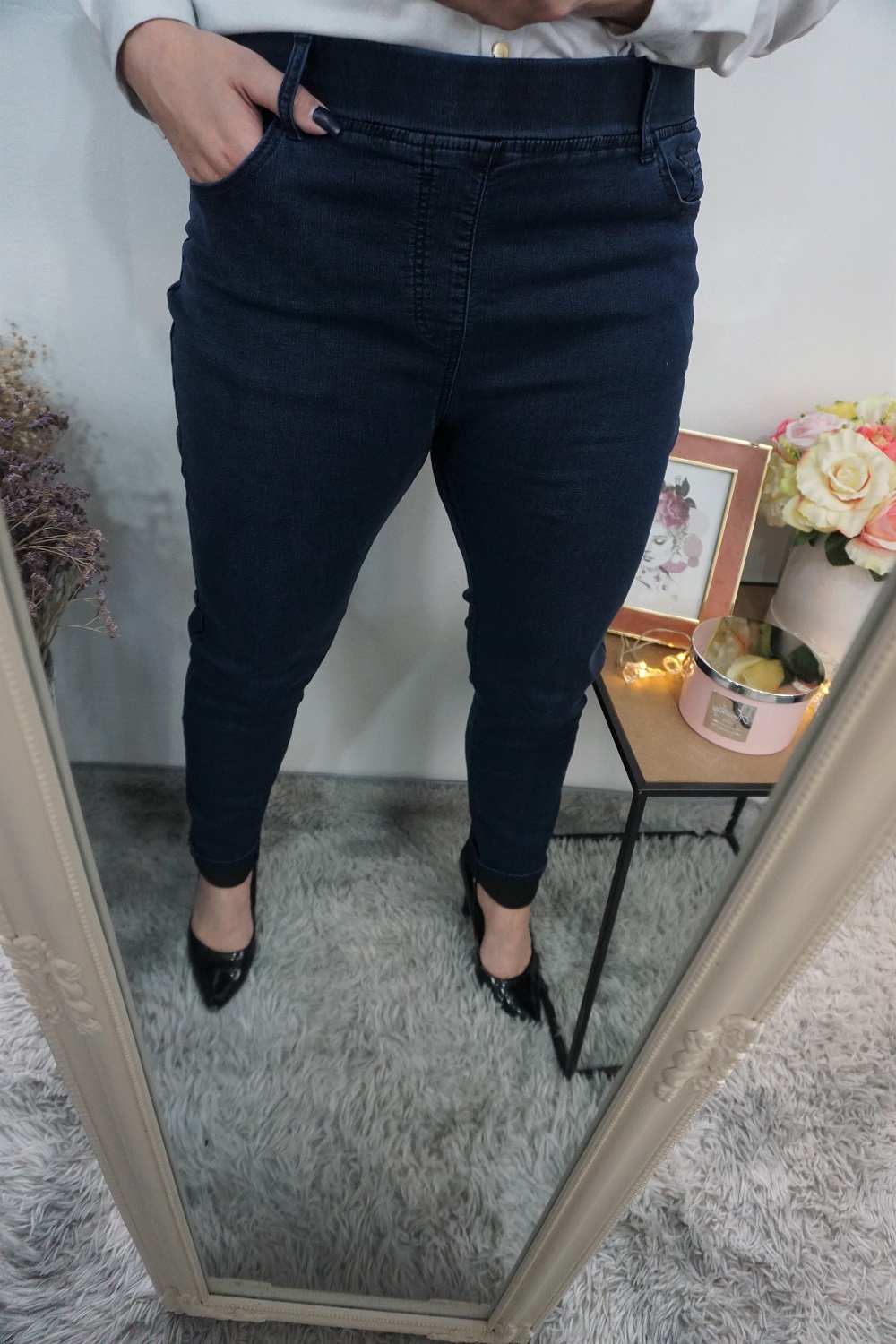Nohavice s gumou v páse  3xl - 4xl