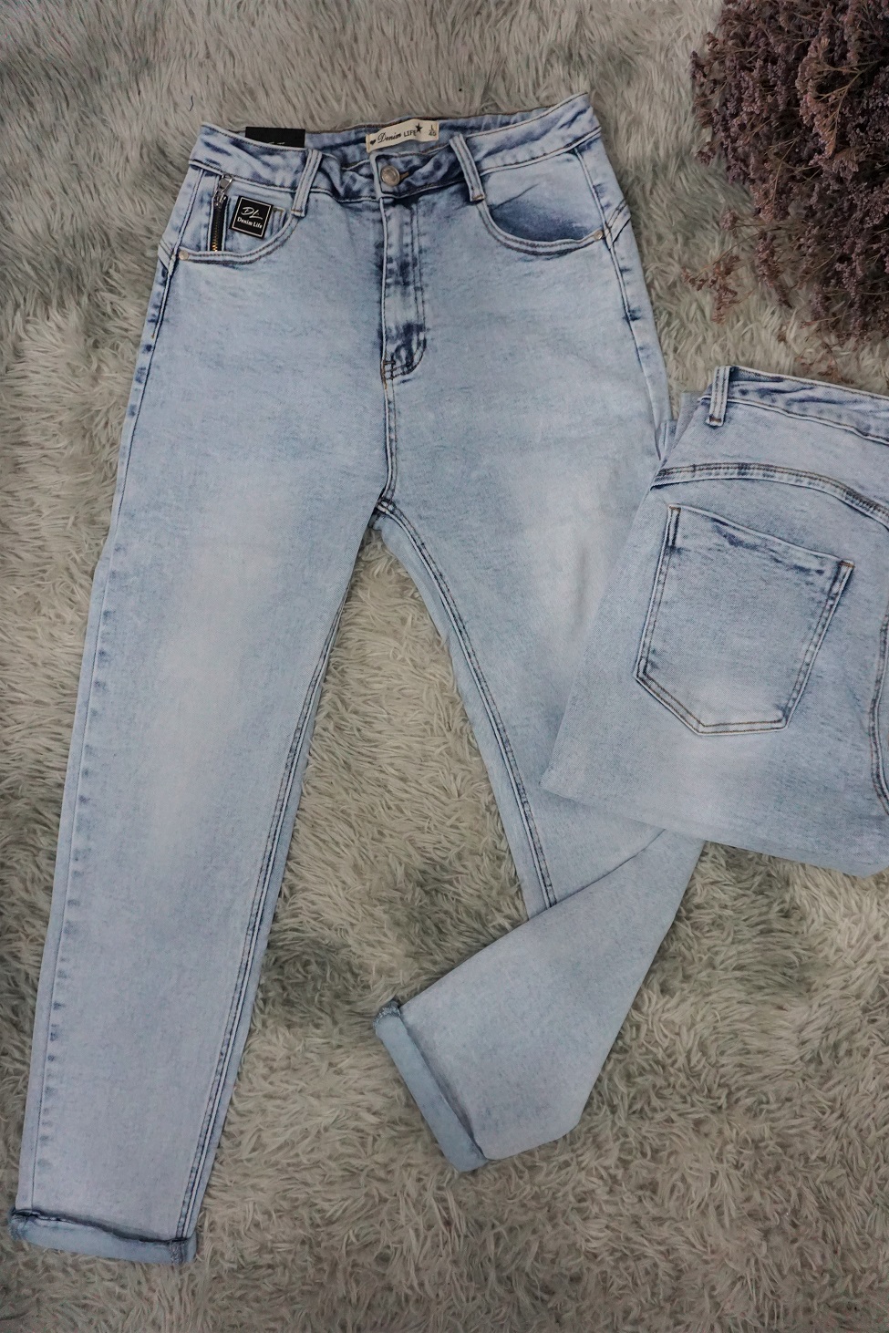 MOM FIT BLUE